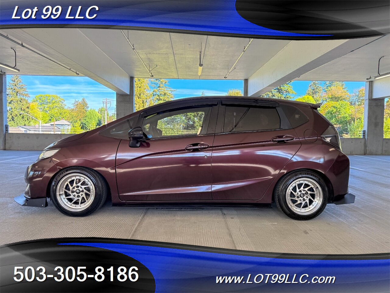 2016 Honda Fit EX 100k 38MPG Auto Lowered Coil Overs Megan Racing Suspension Tinted - Photo 1 - Milwaukie, OR 97267