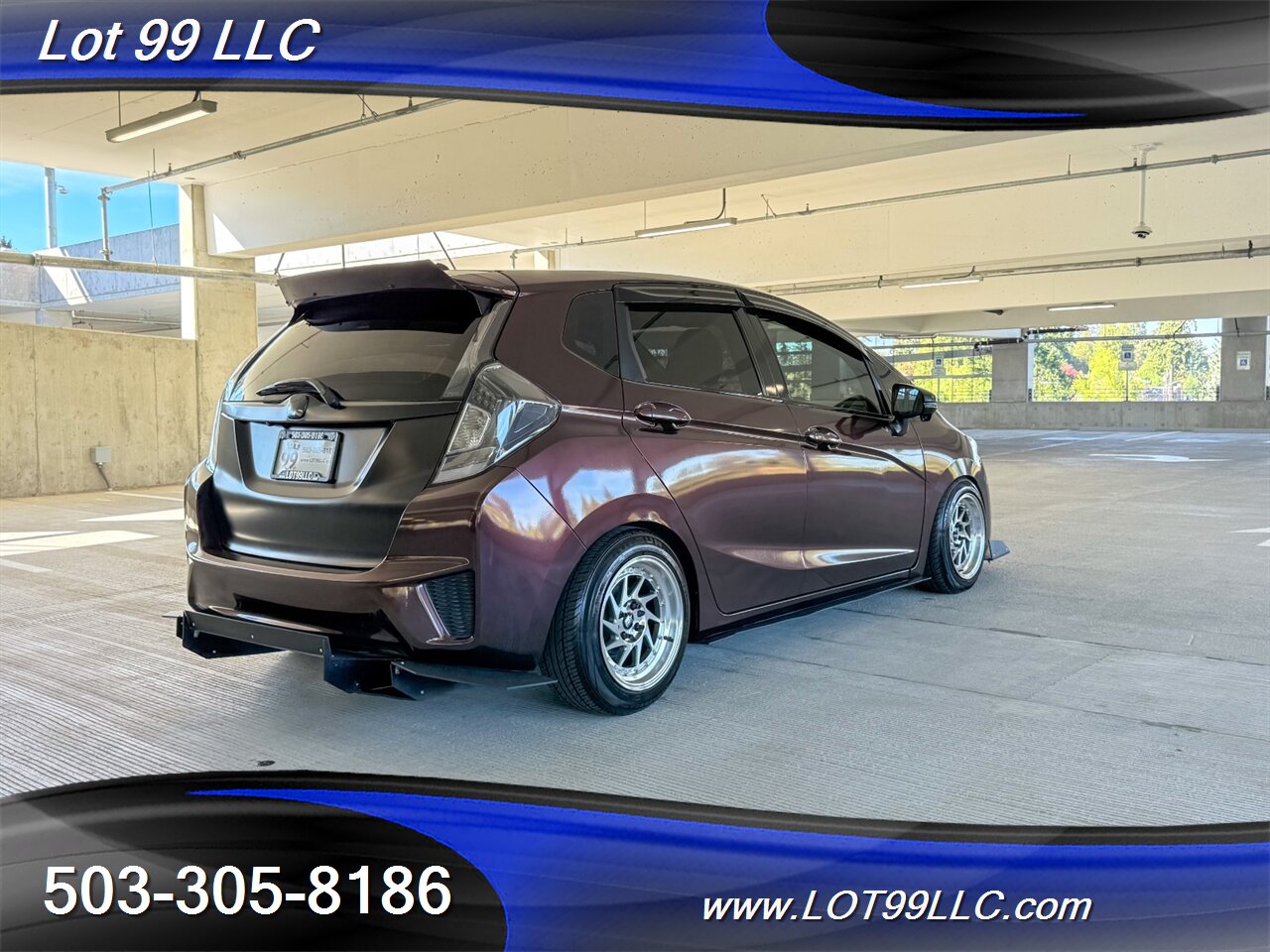 2016 Honda Fit EX 100k 38MPG Auto Lowered Coil Overs Megan Racing Suspension Tinted - Photo 6 - Milwaukie, OR 97267