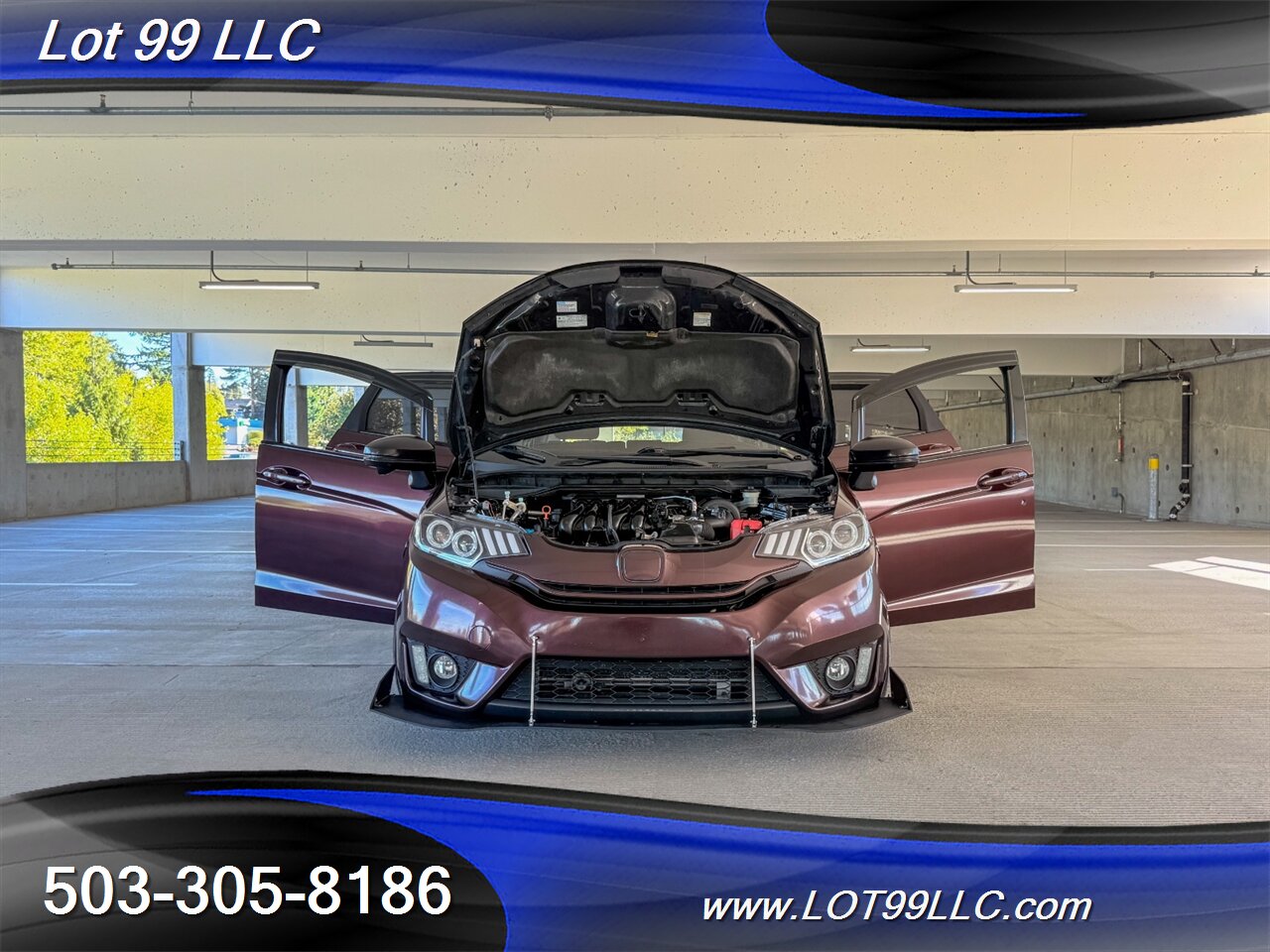 2016 Honda Fit EX 100k 38MPG Auto Lowered Coil Overs Megan Racing Suspension Tinted - Photo 26 - Milwaukie, OR 97267