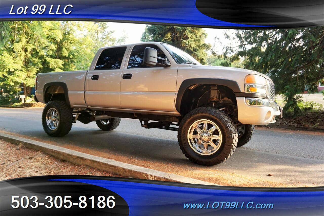 2004 GMC Sierra 2500HD 4X4 Sierra Crew Cab V8 8.1L BIG BLOCK LIFTED 20S   - Photo 7 - Milwaukie, OR 97267