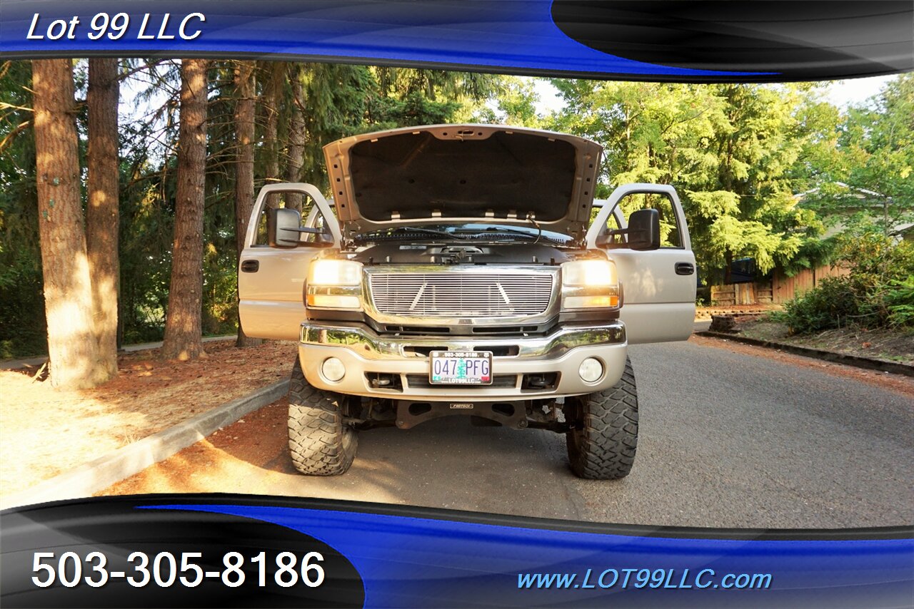 2004 GMC Sierra 2500HD 4X4 Sierra Crew Cab V8 8.1L BIG BLOCK LIFTED 20S   - Photo 27 - Milwaukie, OR 97267