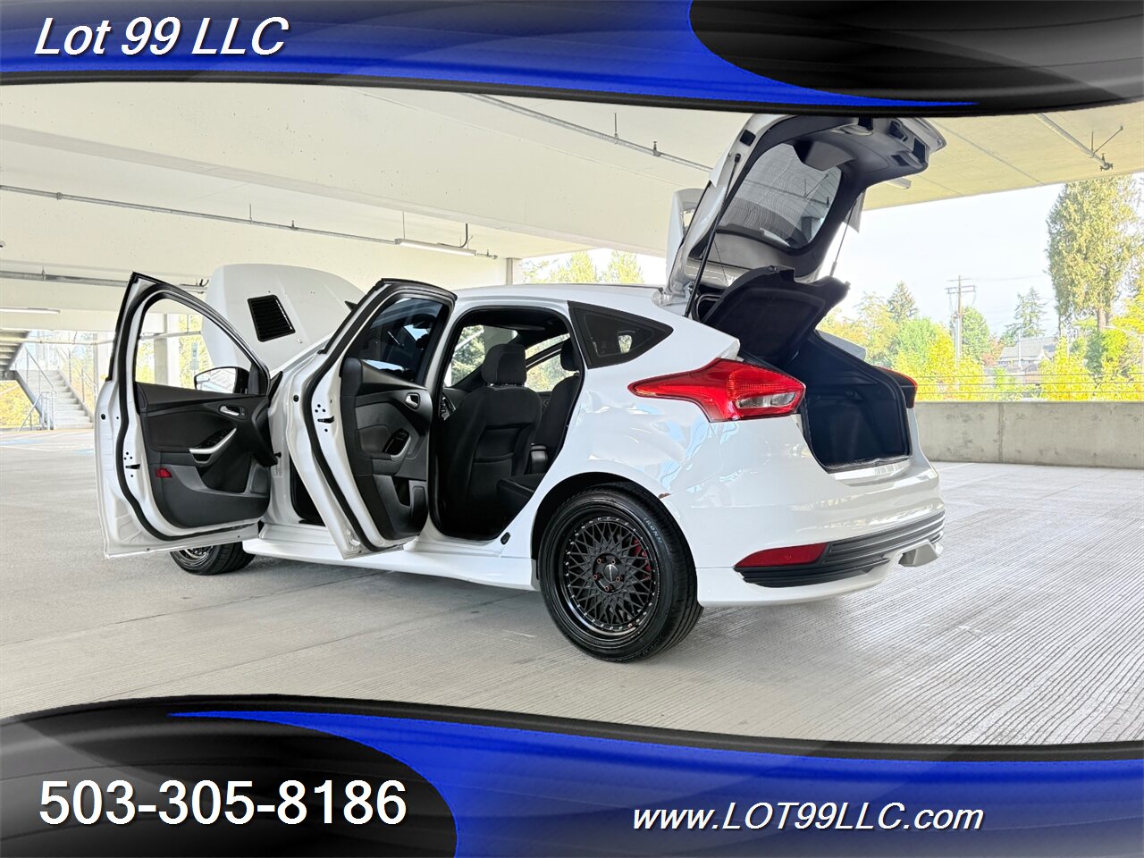 2016 Ford Focus ST 68k 6 Speed Manual 18 " Wheels Spoiler Tinted  EcoBoost 2.0L Turbo I4 252hp 270ft. - Photo 31 - Milwaukie, OR 97267