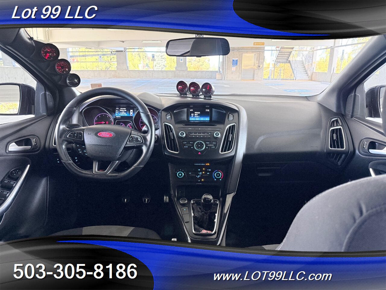 2016 Ford Focus ST 68k 6 Speed Manual 18 " Wheels Spoiler Tinted  EcoBoost 2.0L Turbo I4 252hp 270ft. - Photo 10 - Milwaukie, OR 97267