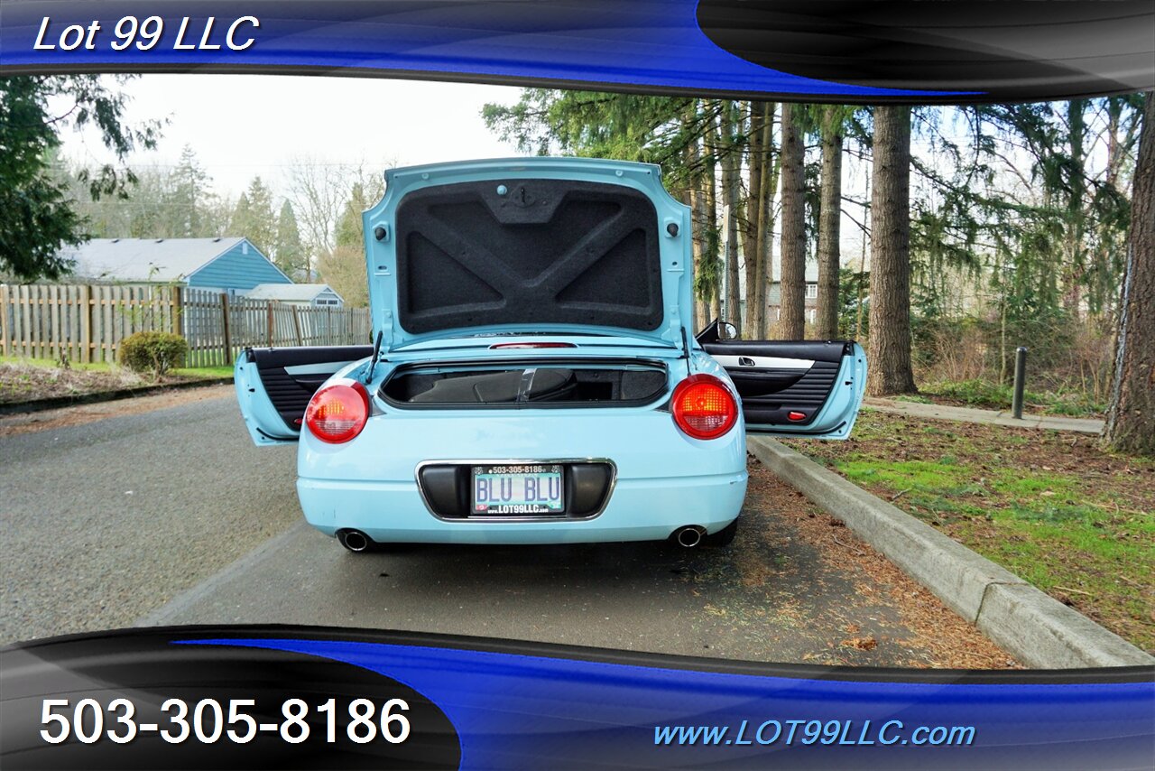 2003 Ford Thunderbird Deluxe Hardtop Convertible 73k Heated Leather   - Photo 28 - Milwaukie, OR 97267