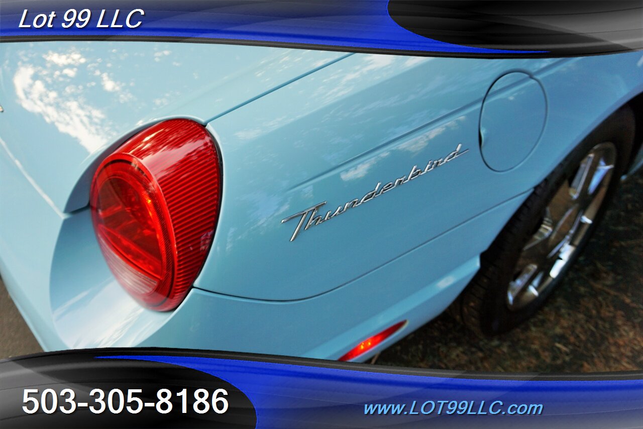 2003 Ford Thunderbird Deluxe Hardtop Convertible 73k Heated Leather   - Photo 30 - Milwaukie, OR 97267