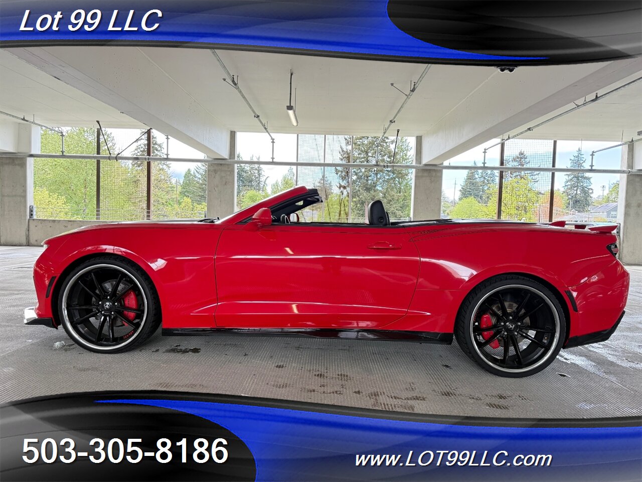 2017 Chevrolet Camaro LT Convertible Leather ASANTI Wheels 28MPG Auto Paddle Shift 3.6L V6 335hp 284ft. - Photo 18 - Milwaukie, OR 97267