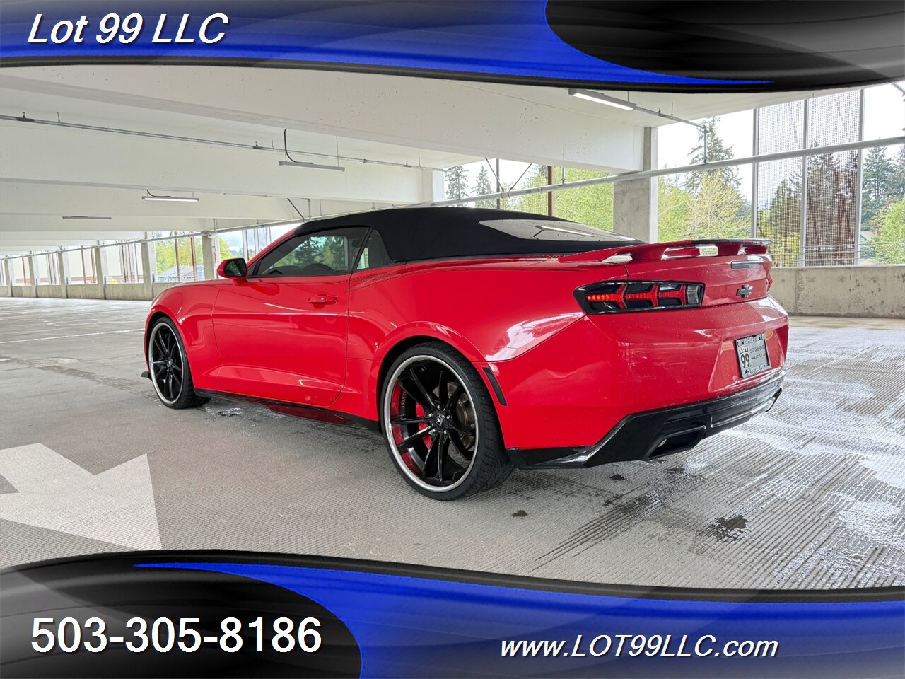 2017 Chevrolet Camaro LT Convertible Leather ASANTI Wheels 28MPG Auto Paddle Shift 3.6L V6 335hp 284ft. - Photo 8 - Milwaukie, OR 97267