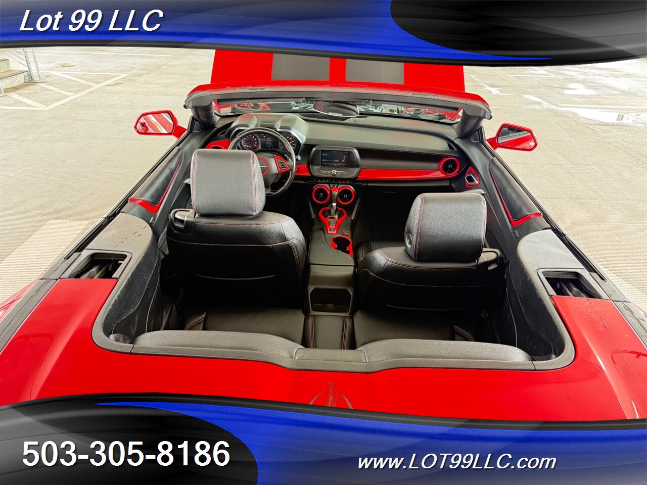 2017 Chevrolet Camaro LT Convertible Leather ASANTI Wheels 28MPG Auto Paddle Shift 3.6L V6 335hp 284ft. - Photo 47 - Milwaukie, OR 97267