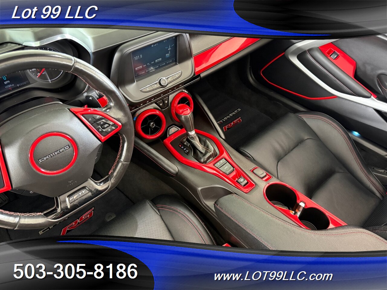 2017 Chevrolet Camaro LT Convertible Leather ASANTI Wheels 28MPG Auto Paddle Shift 3.6L V6 335hp 284ft. - Photo 14 - Milwaukie, OR 97267