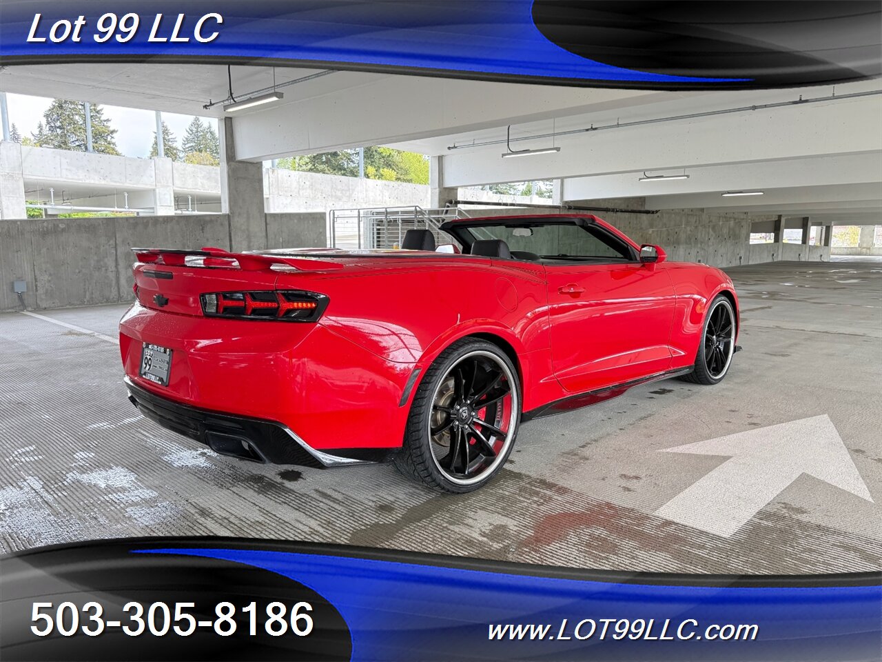 2017 Chevrolet Camaro LT Convertible Leather ASANTI Wheels 28MPG Auto Paddle Shift 3.6L V6 335hp 284ft. - Photo 42 - Milwaukie, OR 97267