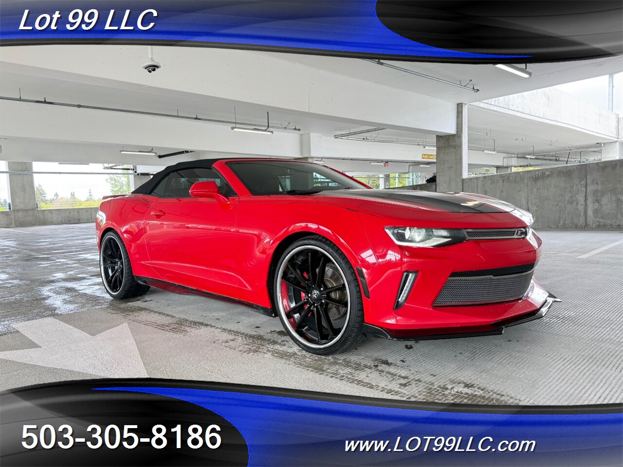2017 Chevrolet Camaro LT Convertible Leather ASANTI Wheels 28MPG Auto Paddle Shift 3.6L V6 335hp 284ft. - Photo 4 - Milwaukie, OR 97267