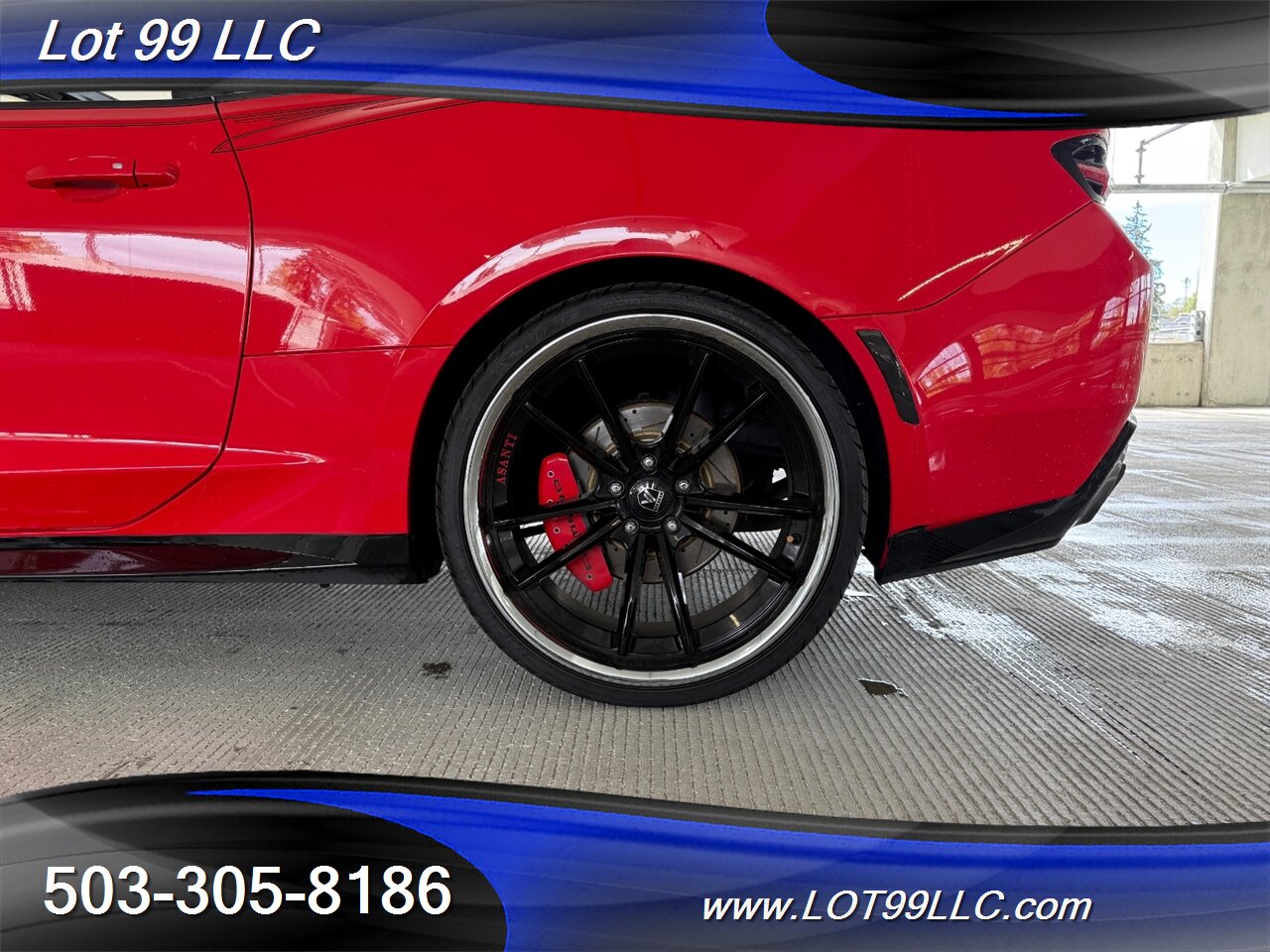 2017 Chevrolet Camaro LT Convertible Leather ASANTI Wheels 28MPG Auto Paddle Shift 3.6L V6 335hp 284ft. - Photo 25 - Milwaukie, OR 97267