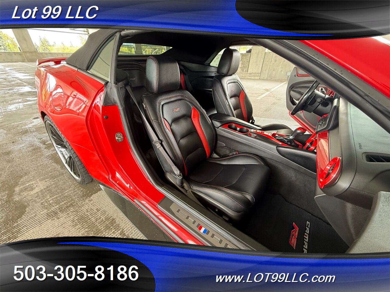 2017 Chevrolet Camaro LT Convertible Leather ASANTI Wheels 28MPG Auto Paddle Shift 3.6L V6 335hp 284ft. - Photo 17 - Milwaukie, OR 97267