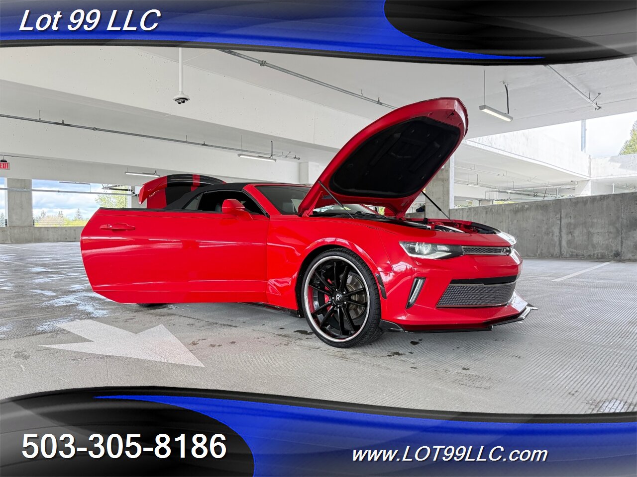 2017 Chevrolet Camaro LT Convertible Leather ASANTI Wheels 28MPG Auto Paddle Shift 3.6L V6 335hp 284ft. - Photo 29 - Milwaukie, OR 97267