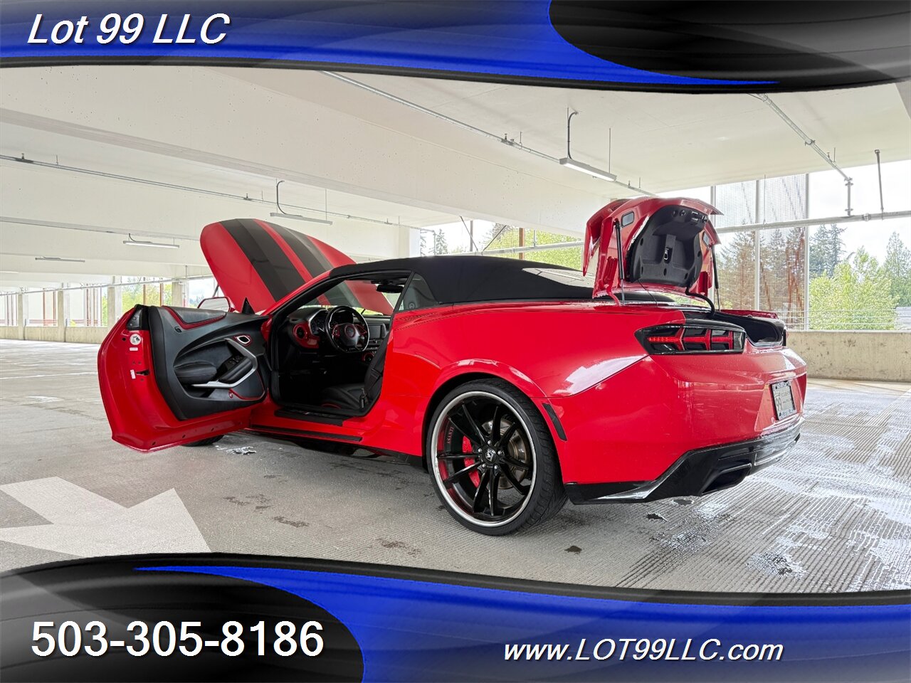 2017 Chevrolet Camaro LT Convertible Leather ASANTI Wheels 28MPG Auto Paddle Shift 3.6L V6 335hp 284ft. - Photo 32 - Milwaukie, OR 97267