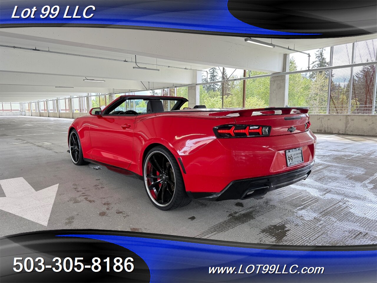 2017 Chevrolet Camaro LT Convertible Leather ASANTI Wheels 28MPG Auto Paddle Shift 3.6L V6 335hp 284ft. - Photo 43 - Milwaukie, OR 97267
