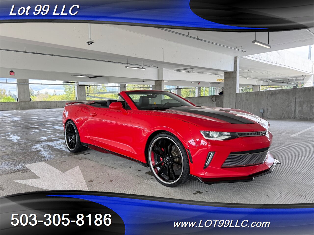 2017 Chevrolet Camaro LT Convertible Leather ASANTI Wheels 28MPG Auto Paddle Shift 3.6L V6 335hp 284ft. - Photo 41 - Milwaukie, OR 97267