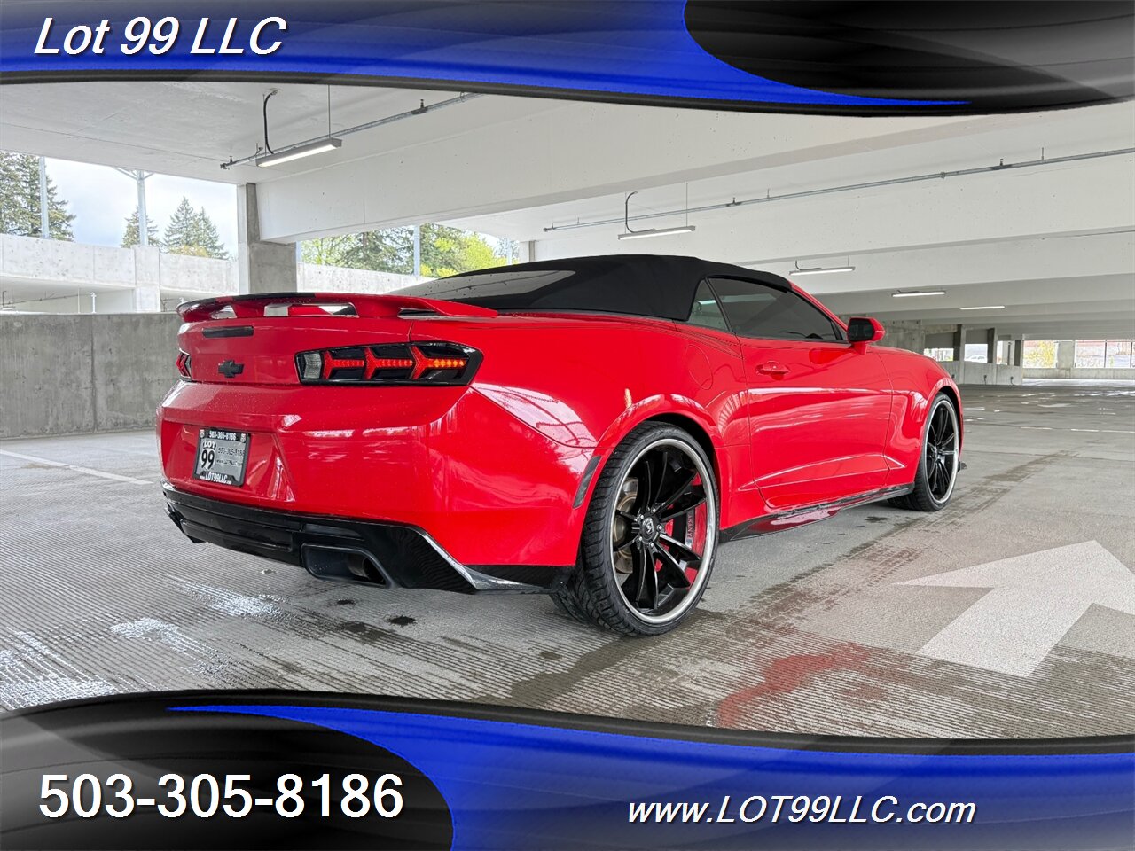 2017 Chevrolet Camaro LT Convertible Leather ASANTI Wheels 28MPG Auto Paddle Shift 3.6L V6 335hp 284ft. - Photo 6 - Milwaukie, OR 97267