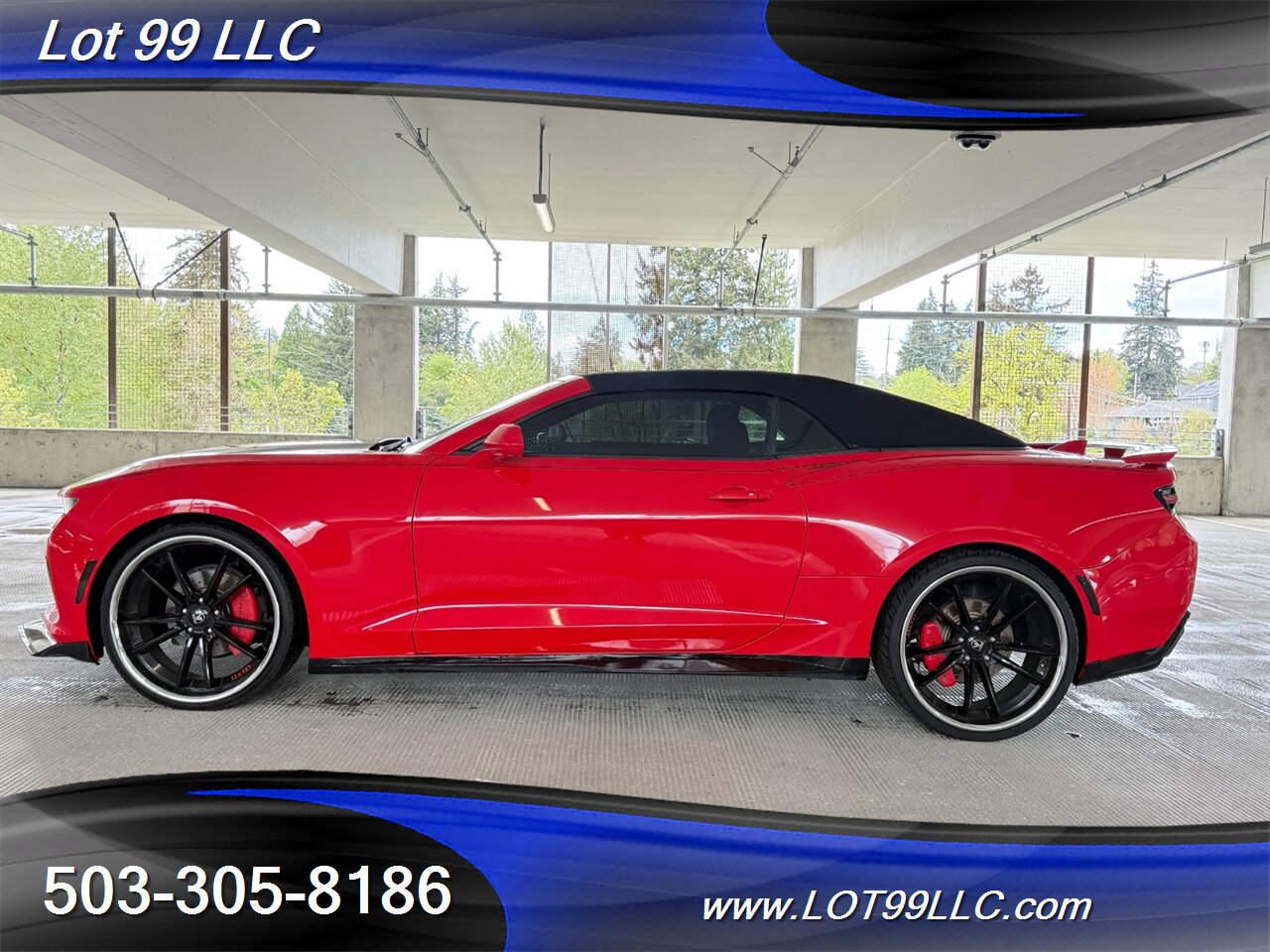2017 Chevrolet Camaro LT Convertible Leather ASANTI Wheels 28MPG Auto Paddle Shift 3.6L V6 335hp 284ft. - Photo 1 - Milwaukie, OR 97267