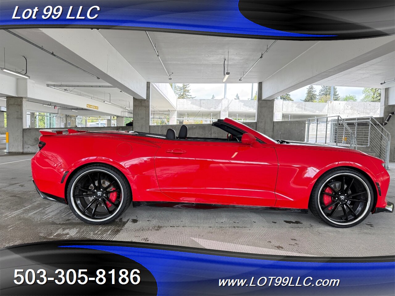 2017 Chevrolet Camaro LT Convertible Leather ASANTI Wheels 28MPG Auto Paddle Shift 3.6L V6 335hp 284ft. - Photo 19 - Milwaukie, OR 97267