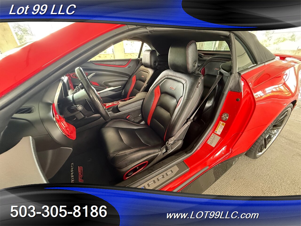 2017 Chevrolet Camaro LT Convertible Leather ASANTI Wheels 28MPG Auto Paddle Shift 3.6L V6 335hp 284ft. - Photo 11 - Milwaukie, OR 97267