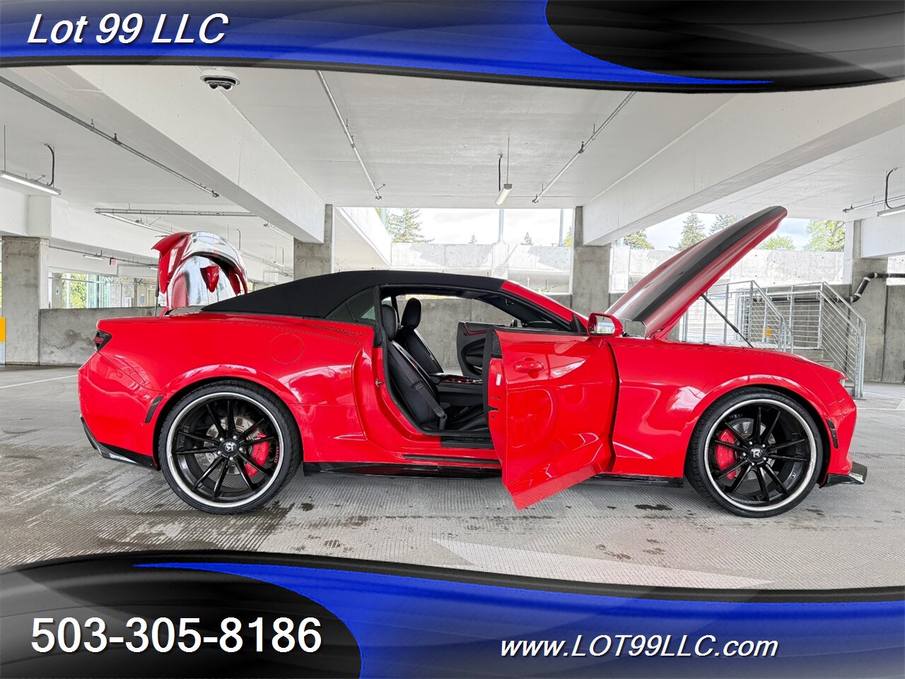 2017 Chevrolet Camaro LT Convertible Leather ASANTI Wheels 28MPG Auto Paddle Shift 3.6L V6 335hp 284ft. - Photo 21 - Milwaukie, OR 97267