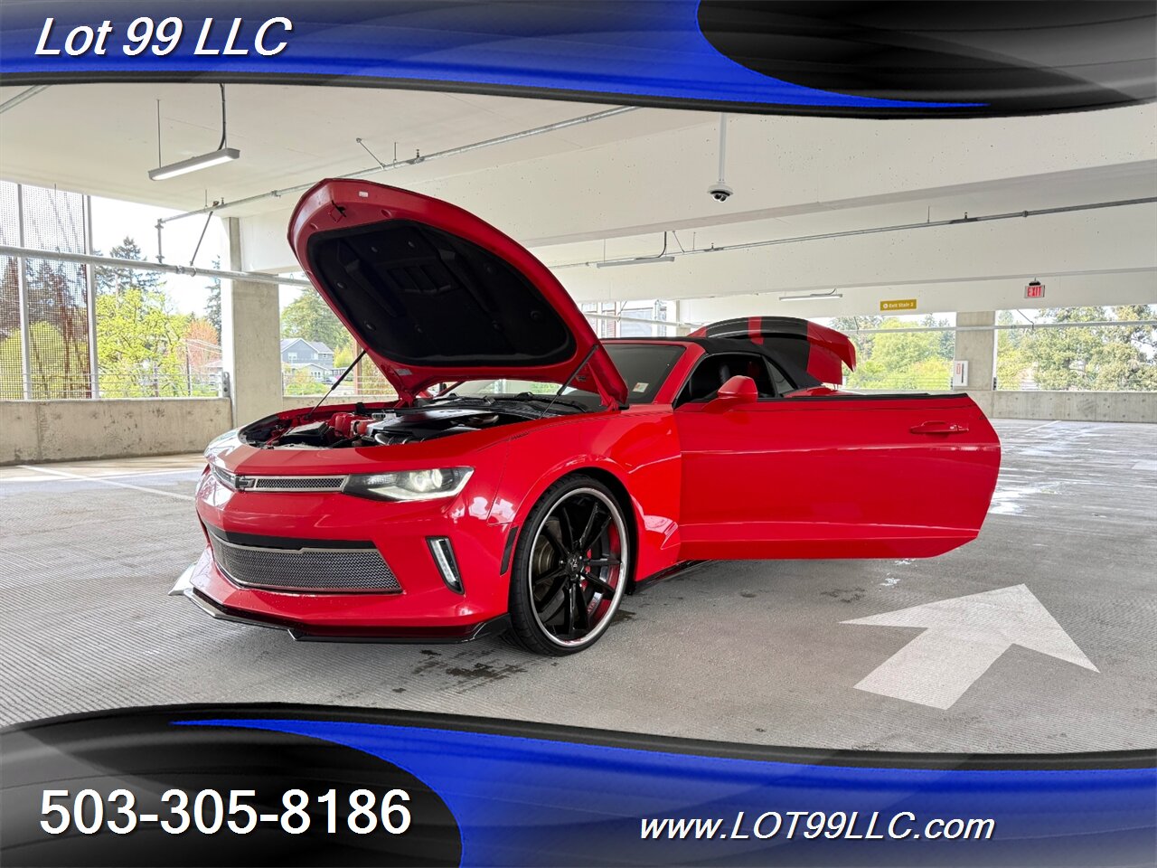 2017 Chevrolet Camaro LT Convertible Leather ASANTI Wheels 28MPG Auto Paddle Shift 3.6L V6 335hp 284ft. - Photo 27 - Milwaukie, OR 97267