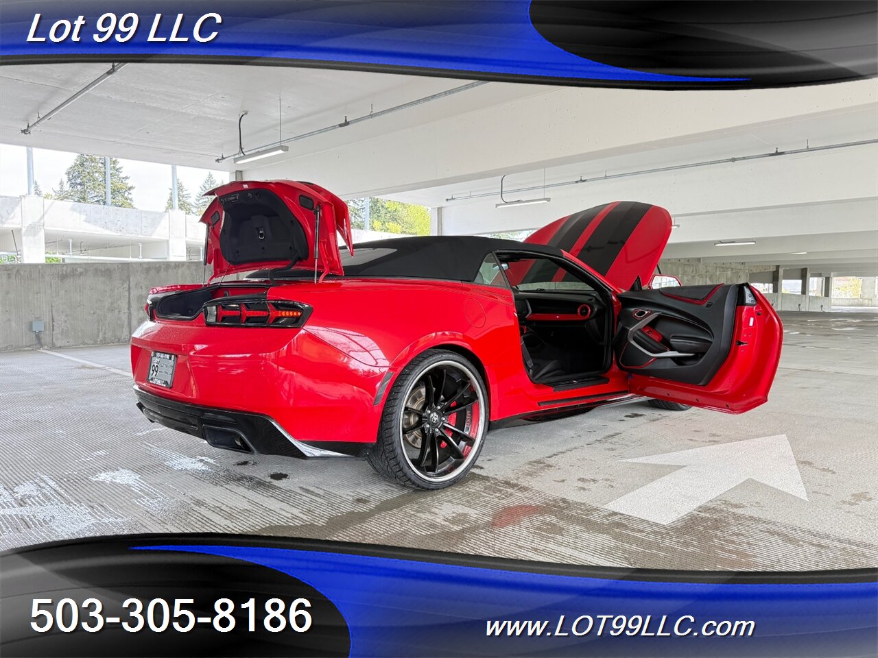 2017 Chevrolet Camaro LT Convertible Leather ASANTI Wheels 28MPG Auto Paddle Shift 3.6L V6 335hp 284ft. - Photo 30 - Milwaukie, OR 97267