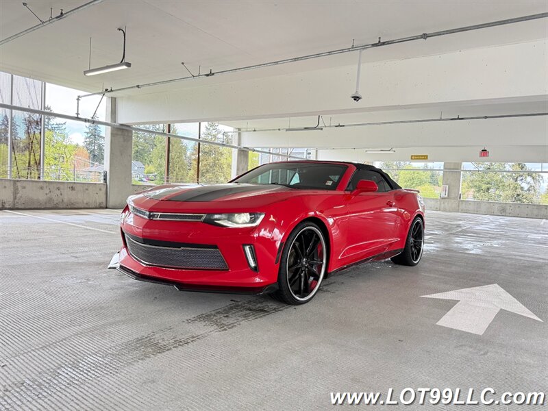 2017 Chevrolet Camaro LT Convertible Leather ASANTI Wheels  28MPG Auto Paddle Shift 3.6L V6 335hp 284ft.