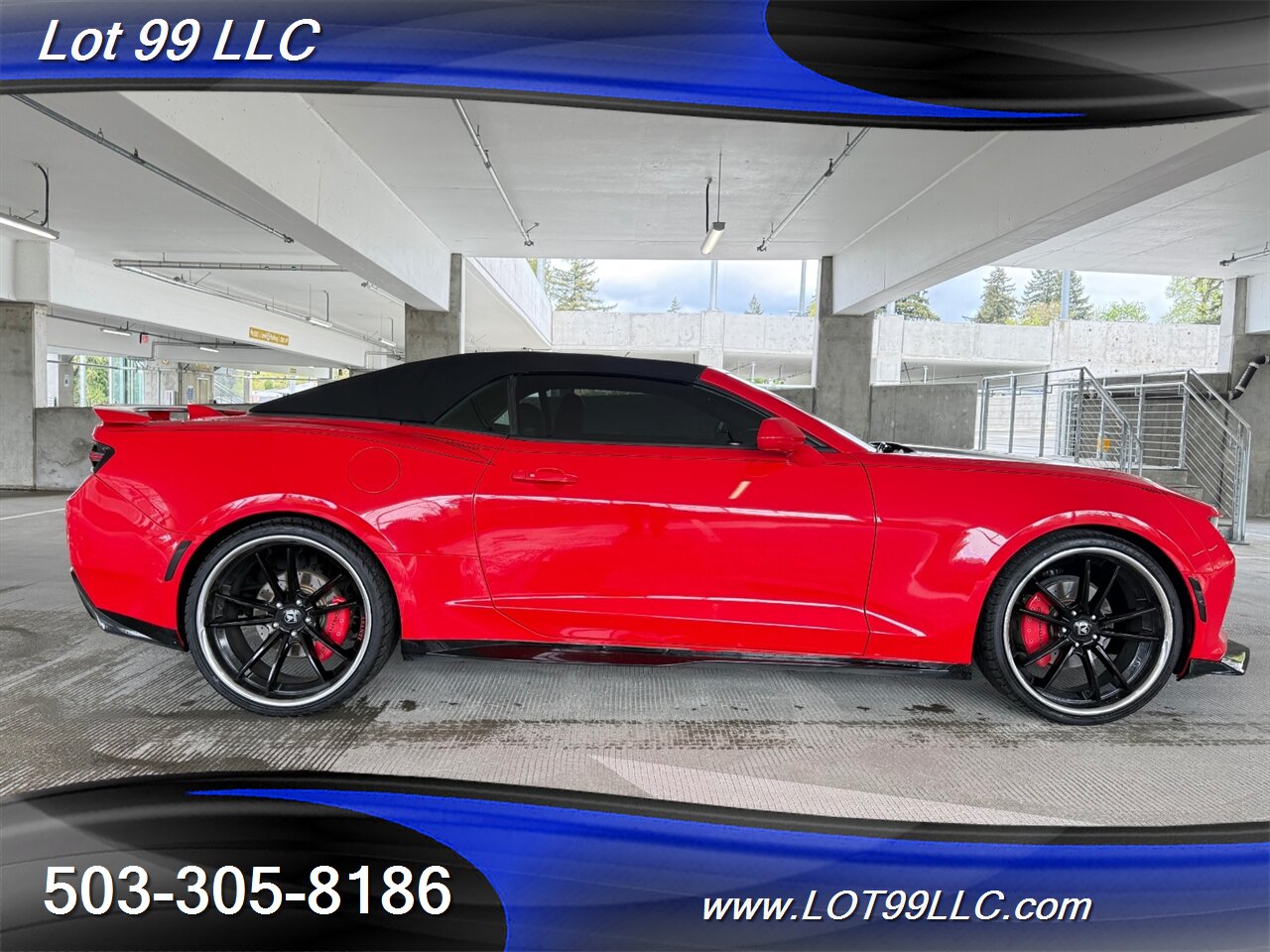 2017 Chevrolet Camaro LT Convertible Leather ASANTI Wheels 28MPG Auto Paddle Shift 3.6L V6 335hp 284ft. - Photo 5 - Milwaukie, OR 97267
