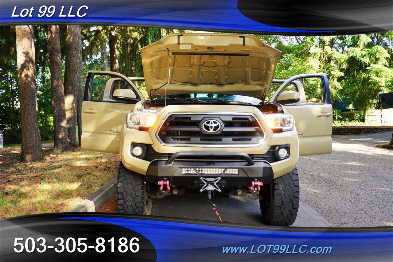 2017 Toyota Tacoma SR5 V6 4x4 V6 Auto Heated Seats GPS Canopy LIFTED Premium Wheels Newer Tires WINCH - Photo 32 - Milwaukie, OR 97267