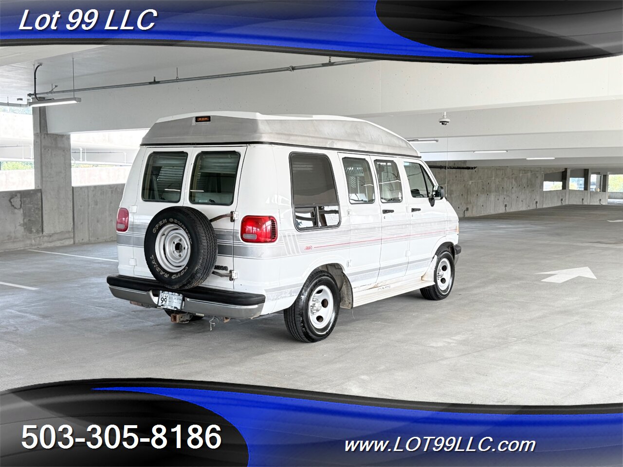 1996 Dodge Ram Van 2500 WHEELCHAIR VAN High Roof 108k  Side Power Lift - Photo 13 - Milwaukie, OR 97267