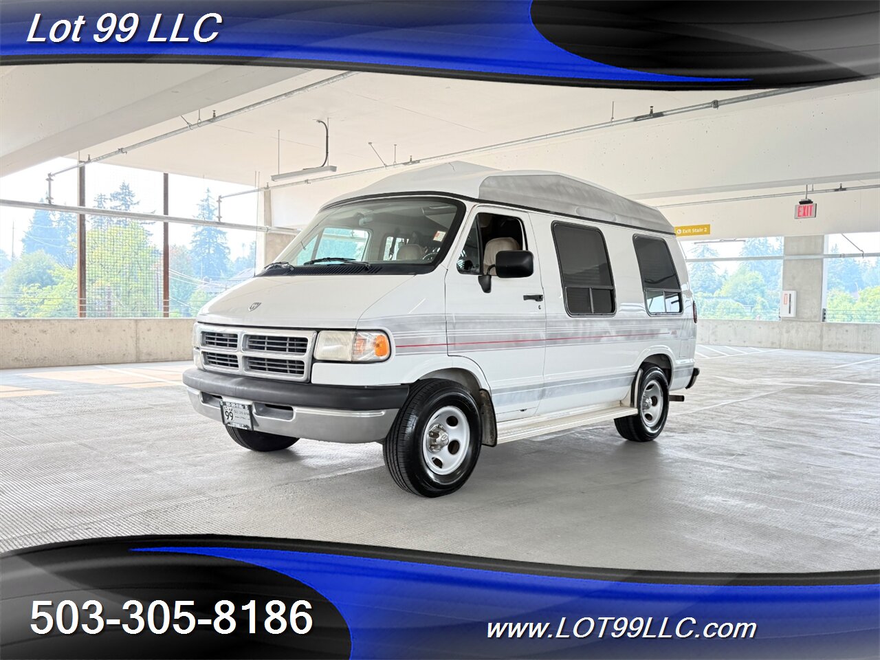 1996 Dodge Ram Van 2500 WHEELCHAIR VAN High Roof 108k  Side Power Lift - Photo 9 - Milwaukie, OR 97267