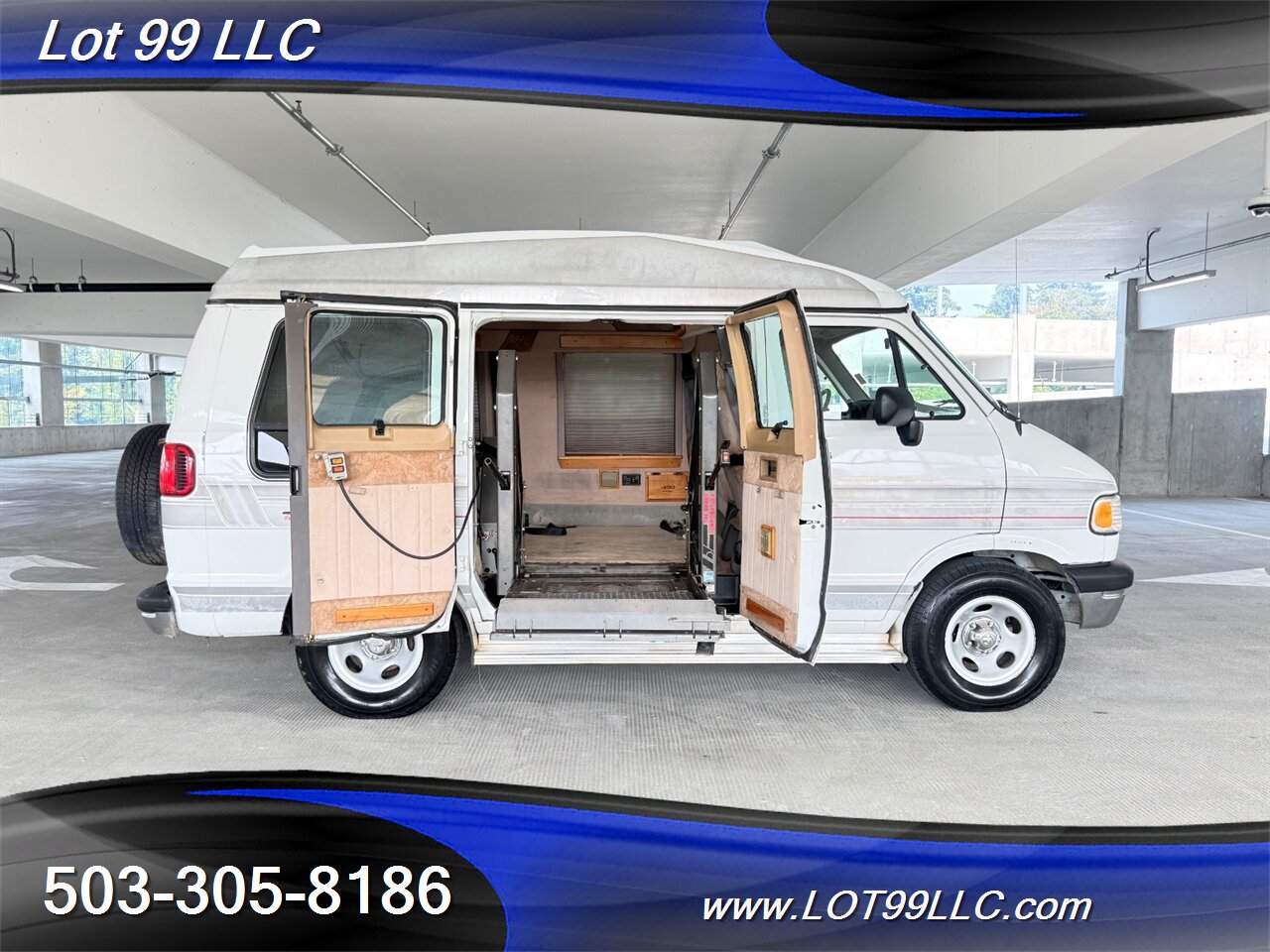 1996 Dodge Ram Van 2500 WHEELCHAIR VAN High Roof 108k  Side Power Lift - Photo 35 - Milwaukie, OR 97267