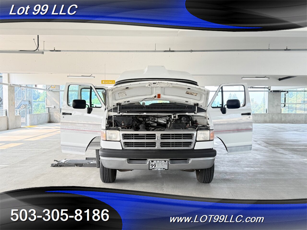 1996 Dodge Ram Van 2500 WHEELCHAIR VAN High Roof 108k  Side Power Lift - Photo 29 - Milwaukie, OR 97267