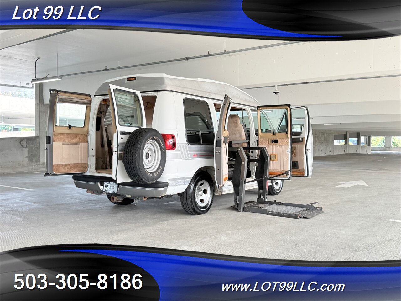 1996 Dodge Ram Van 2500 WHEELCHAIR VAN High Roof 108k  Side Power Lift - Photo 31 - Milwaukie, OR 97267