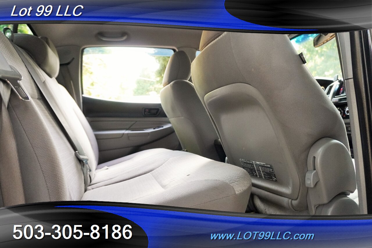 2015 Toyota Tacoma SR5 V6 4X4 Double Cab V6 Automatic LIFTED Black Wheels Newer Tires - Photo 19 - Milwaukie, OR 97267