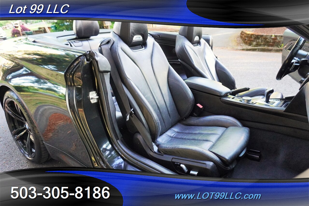 2016 BMW M4 Hard Top Convertible 325HP Heated Leather Seats  Black Wheels Like New Tires 2 OWNERS - Photo 17 - Milwaukie, OR 97267