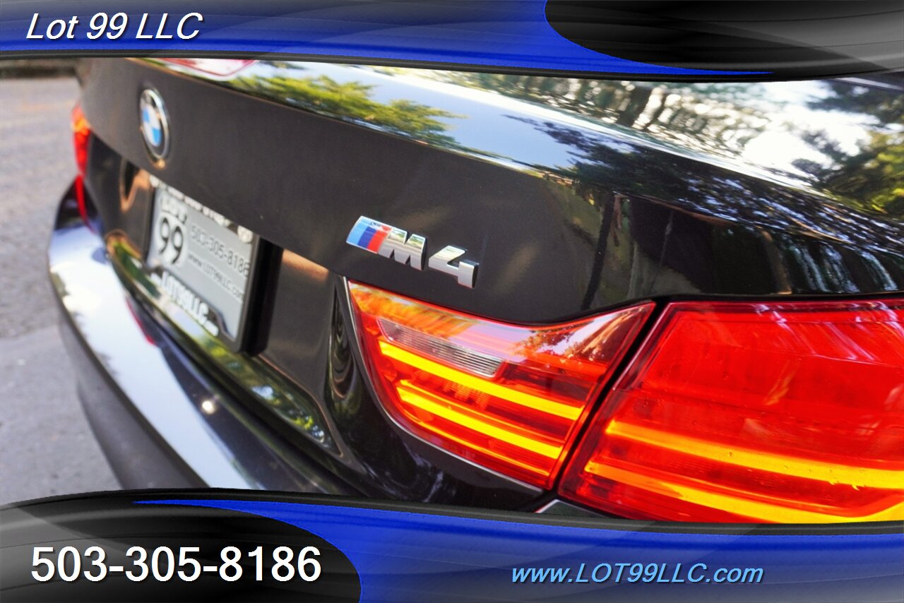 2016 BMW M4 Hard Top Convertible 325HP Heated Leather Seats  Black Wheels Like New Tires 2 OWNERS - Photo 32 - Milwaukie, OR 97267