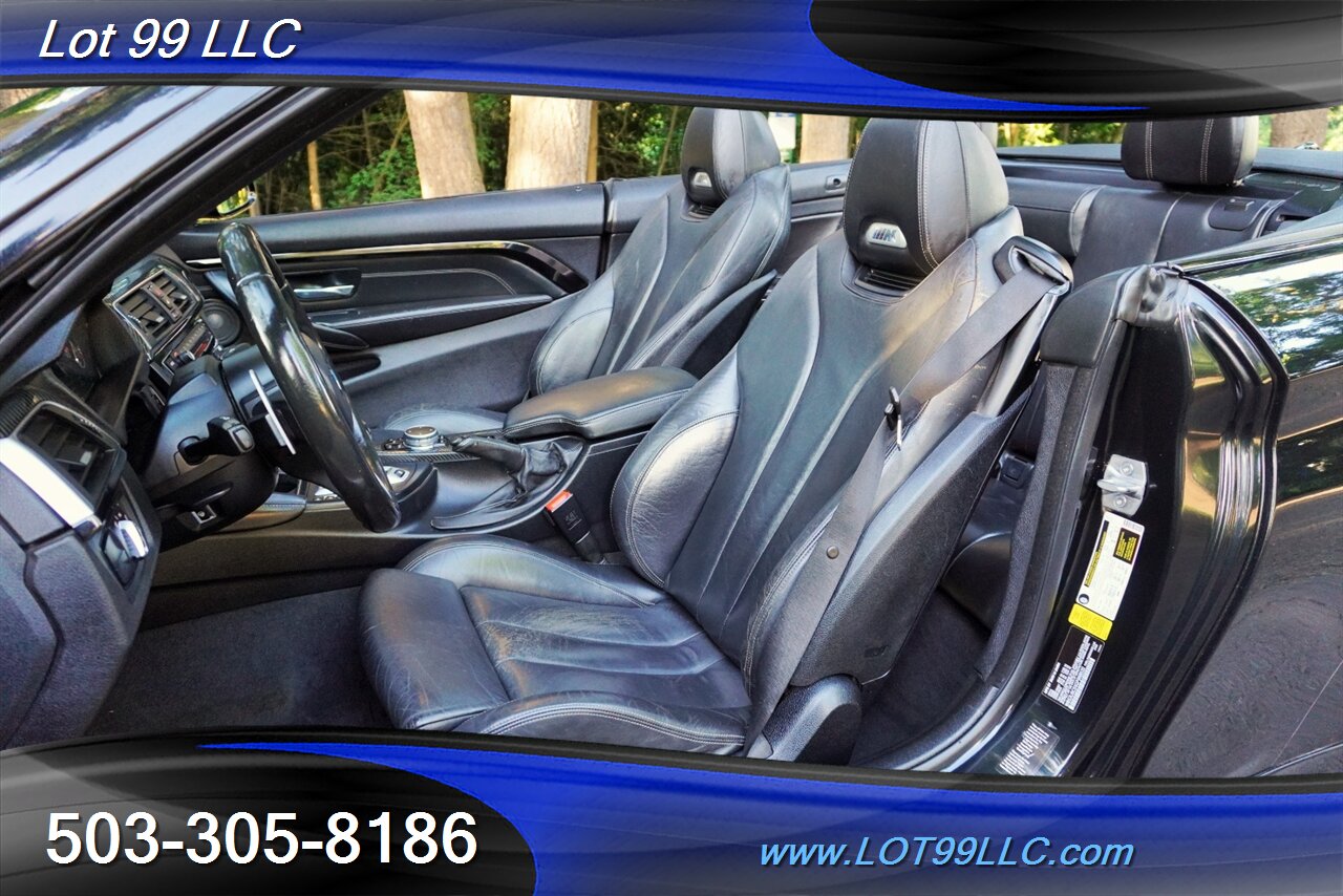 2016 BMW M4 Hard Top Convertible 325HP Heated Leather Seats  Black Wheels Like New Tires 2 OWNERS - Photo 13 - Milwaukie, OR 97267
