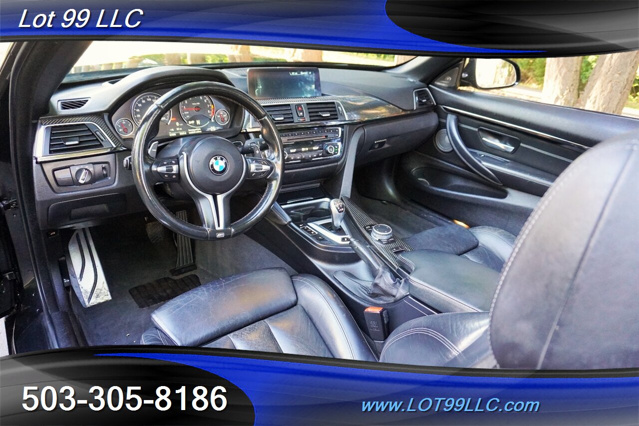 2016 BMW M4 Hard Top Convertible 325HP Heated Leather Seats  Black Wheels Like New Tires 2 OWNERS - Photo 12 - Milwaukie, OR 97267