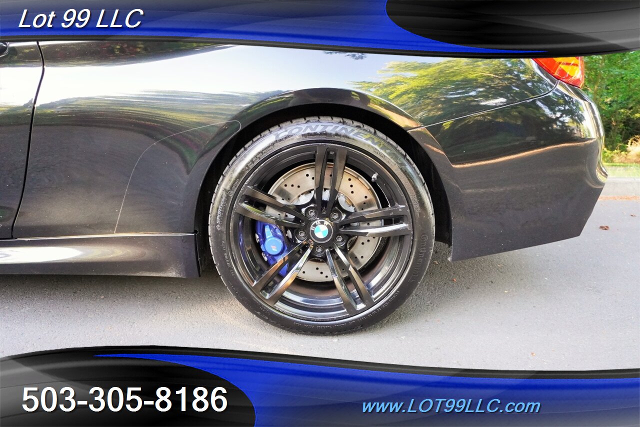 2016 BMW M4 Hard Top Convertible 325HP Heated Leather Seats  Black Wheels Like New Tires 2 OWNERS - Photo 35 - Milwaukie, OR 97267