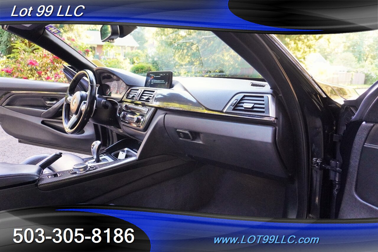 2016 BMW M4 Hard Top Convertible 325HP Heated Leather Seats  Black Wheels Like New Tires 2 OWNERS - Photo 16 - Milwaukie, OR 97267