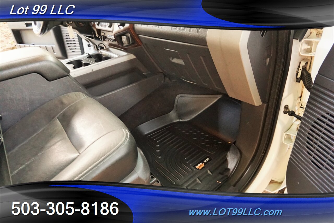 2015 Ford F-350 Lariat 4X4 POWER STROKE Leather Flat Bed GPS   - Photo 24 - Milwaukie, OR 97267