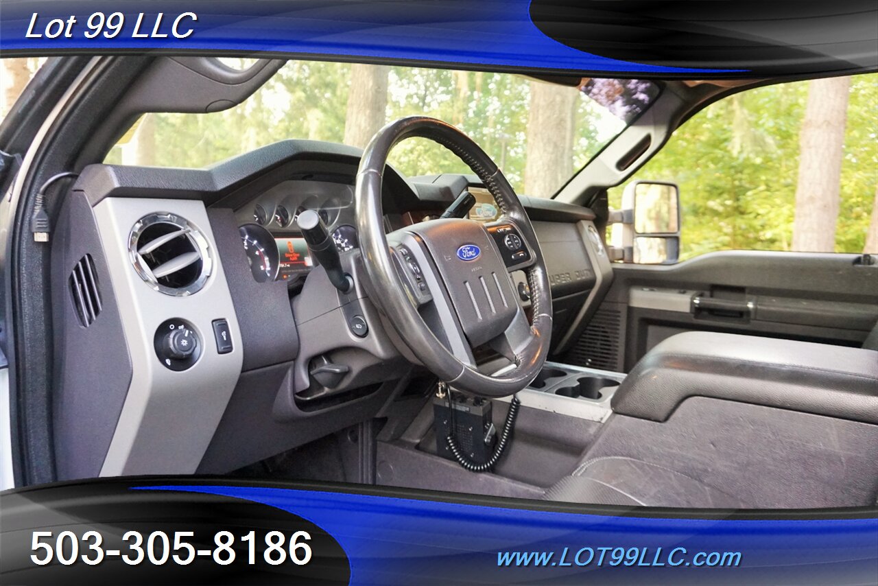 2015 Ford F-350 Lariat 4X4 POWER STROKE Leather Flat Bed GPS   - Photo 12 - Milwaukie, OR 97267