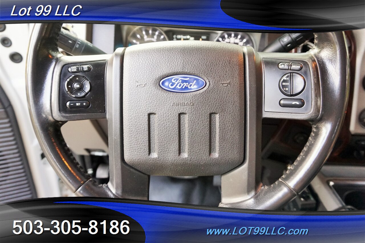 2015 Ford F-350 Lariat 4X4 POWER STROKE Leather Flat Bed GPS   - Photo 23 - Milwaukie, OR 97267