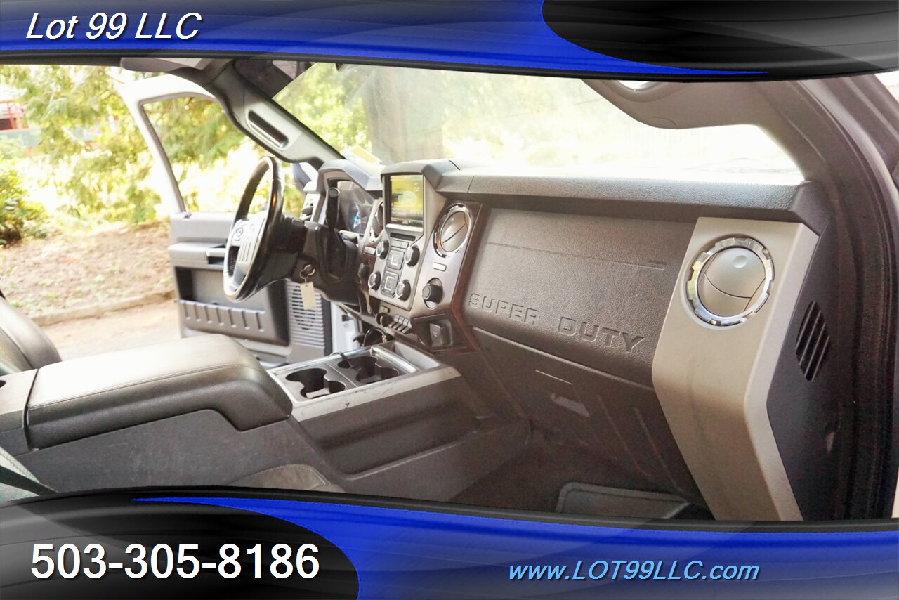 2015 Ford F-350 Lariat 4X4 POWER STROKE Leather Flat Bed GPS   - Photo 17 - Milwaukie, OR 97267