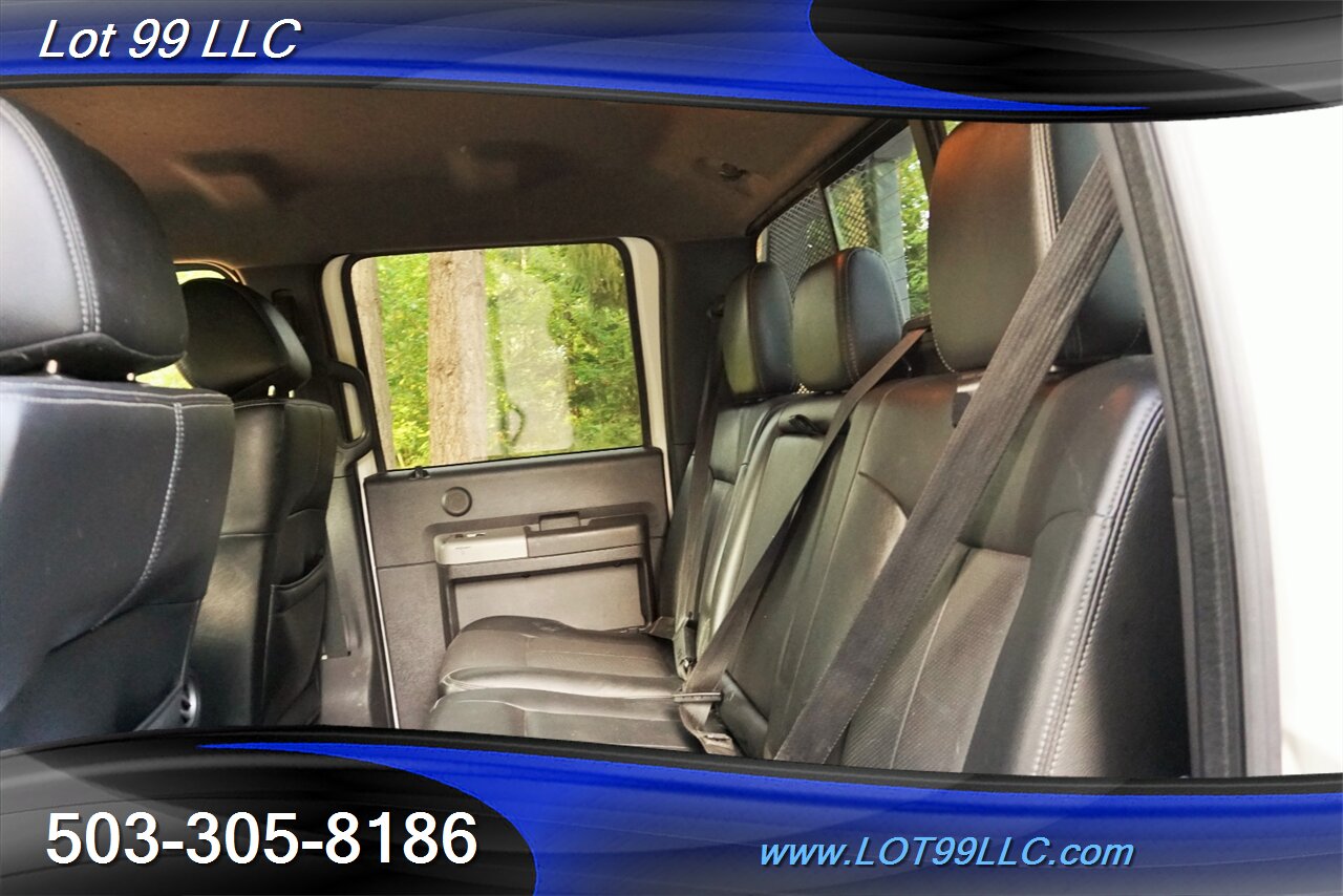 2015 Ford F-350 Lariat 4X4 POWER STROKE Leather Flat Bed GPS   - Photo 14 - Milwaukie, OR 97267