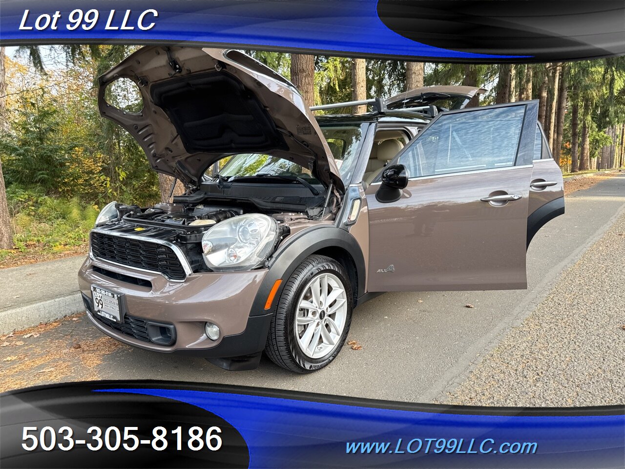 2011 MINI Countryman Cooper S ALL4 105k 31MPG Pano Leather   - Photo 36 - Milwaukie, OR 97267