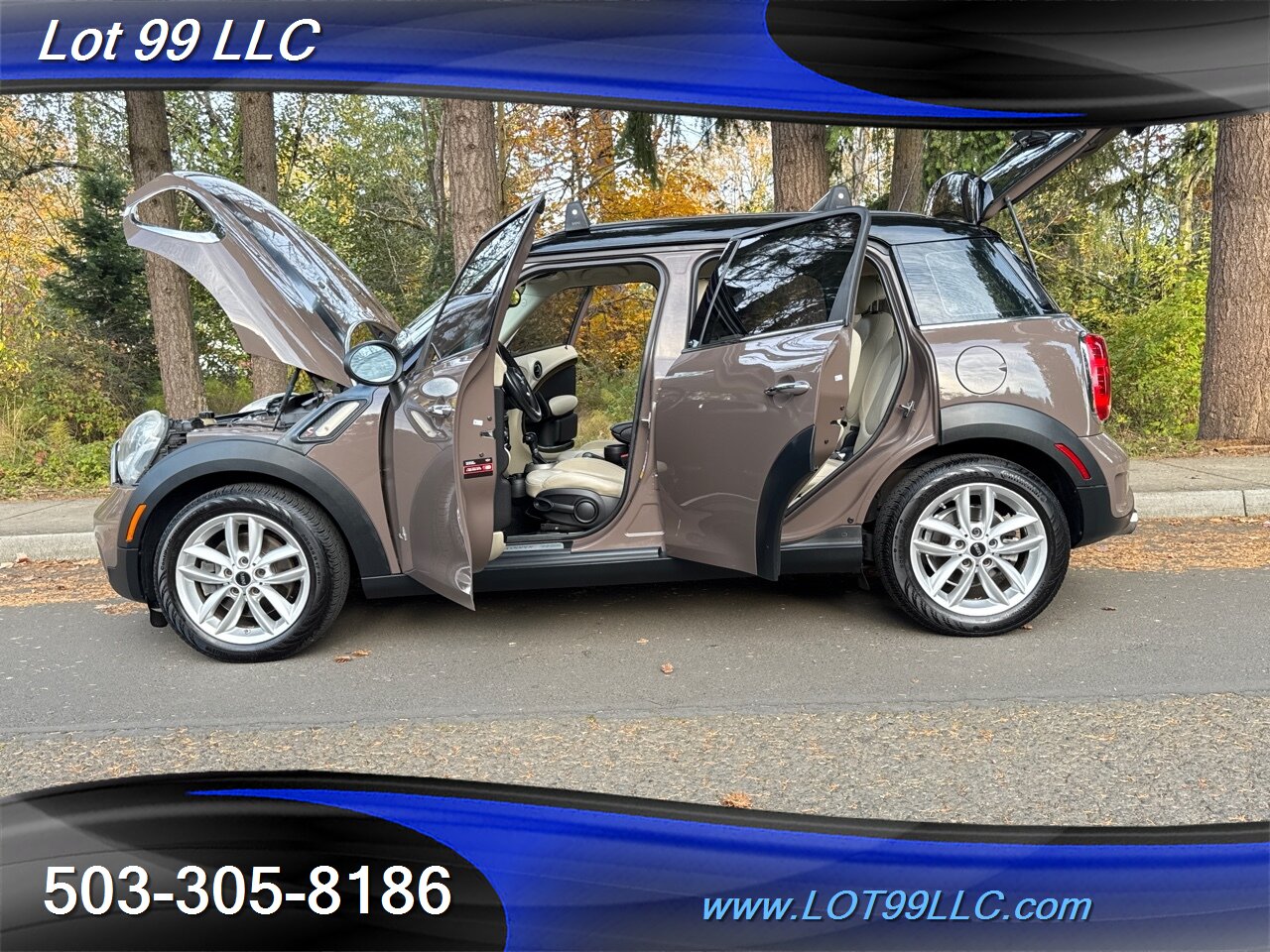 2011 MINI Countryman Cooper S ALL4 105k 31MPG Pano Leather   - Photo 35 - Milwaukie, OR 97267